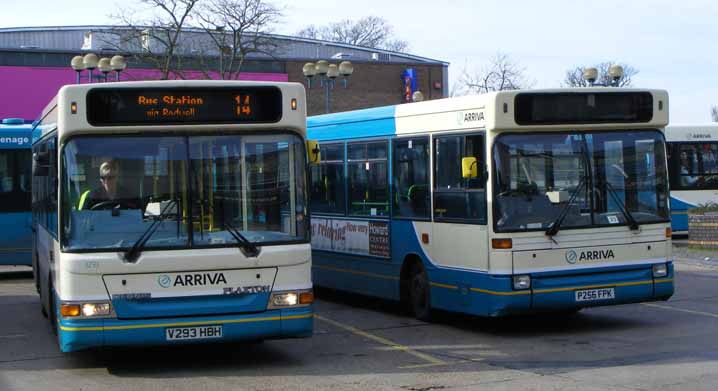 Arriva Shires Dennis Dart Pointer 2 MPD 3293 and SLF Pointer 3386